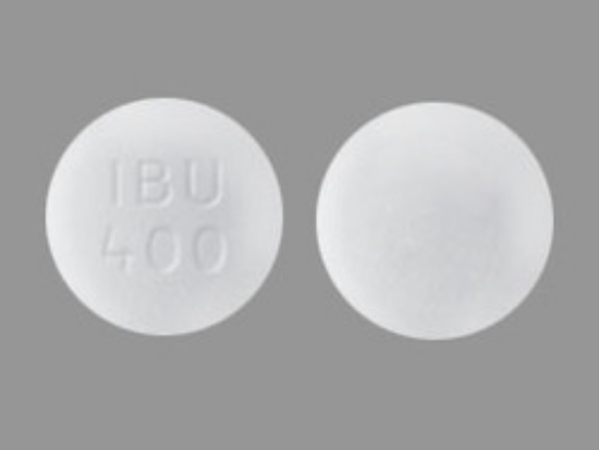 Picture of IBUPROFEN 400MG TAB WH RND 100