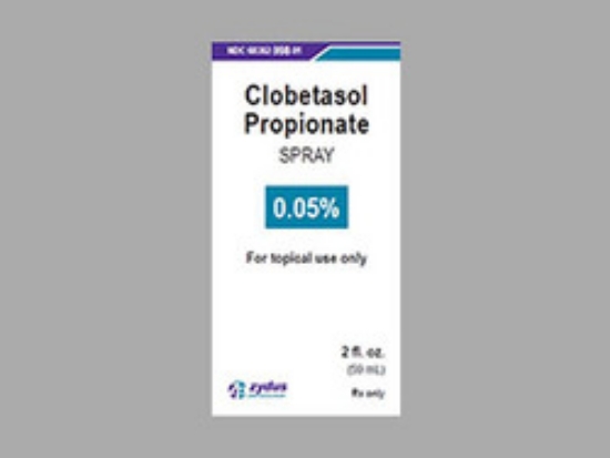 Picture of CLOBETASOL PROPIONATE .05% LIQ SPRAY CL 59ML