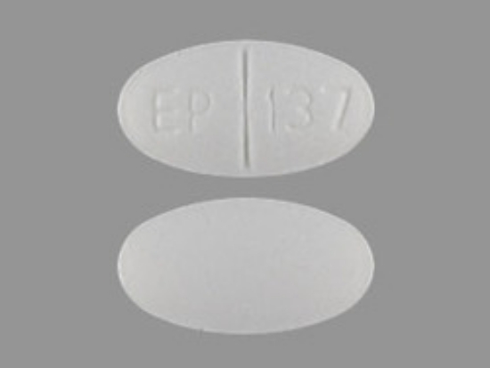 Picture of BENZTROPINE 1MG TAB WH OVL 1000