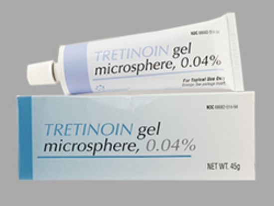 Picture of TRETINOIN MICROSPHERE .04% GEL YL 45GM