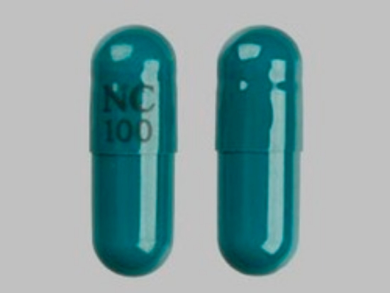 Picture of CARBAMAZEPINE ER 100MG CAP GN OBL 120