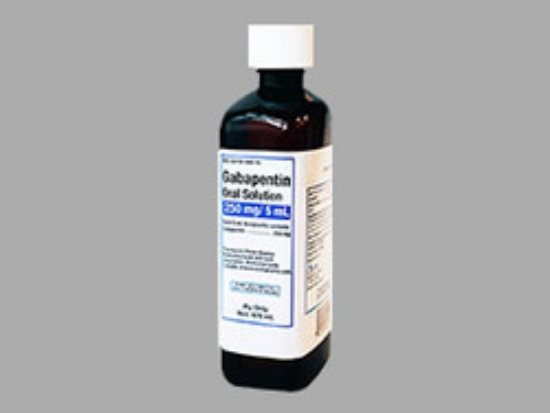 Picture of GABAPENTIN 250MG/5ML SOL YL 16OZ