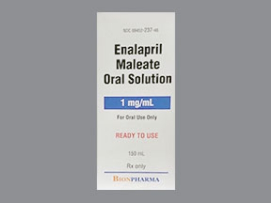 Picture of ENALAPRIL MALEATE 1MG/ML OS CL 150ML