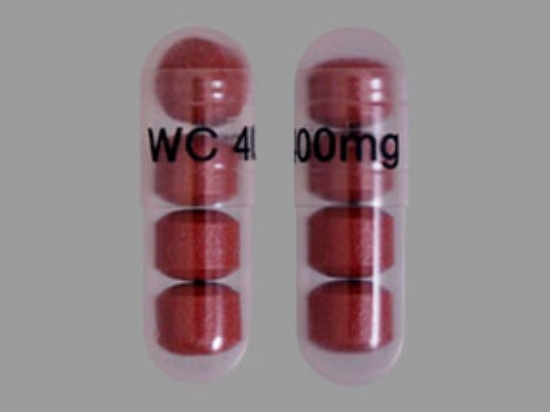 Picture of MESALAMINE DR 400MG CAP CL OBL 180