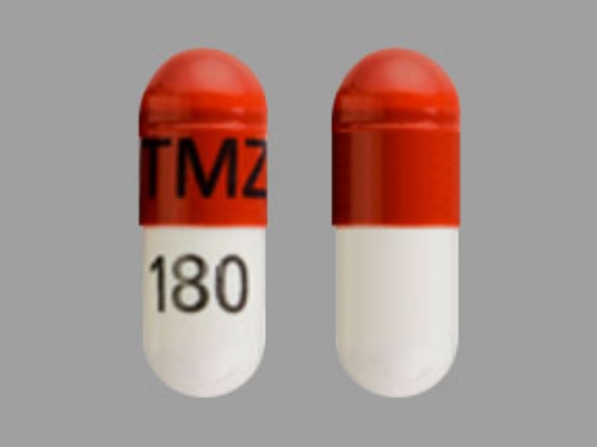 Picture of TEMOZOLOMIDE 180MG CAP MR OBL 14