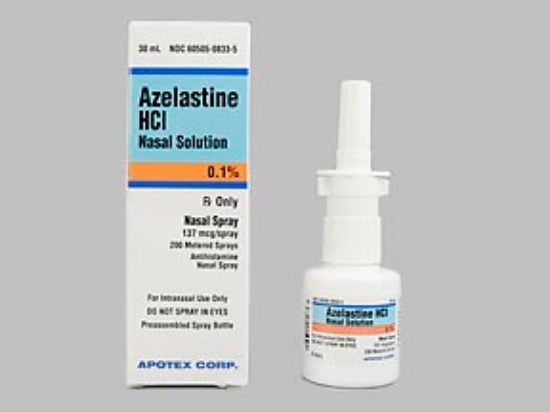 Picture of AZELASTINE HCL .1% IS CL 30ML