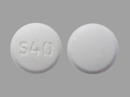 Picture of FOSINOPRIL SODIUM 40MG TAB WH RND 90