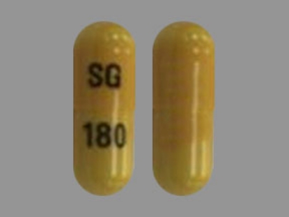 Picture of GABAPENTIN 300MG CAP YL OBL 500