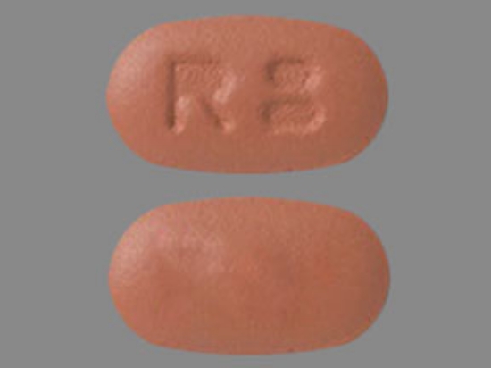 Picture of ROPINIROLE HCL ER 8MG TAB BRICK RED OBL 30