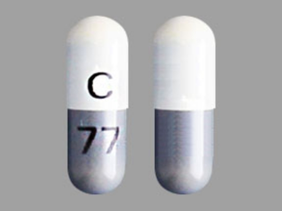 Picture of MINOCYCLINE HCL 75MG CAP WH/GY 100