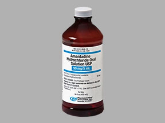 Picture of AMANTADINE HCL 50MG/5ML SYP 16OZ
