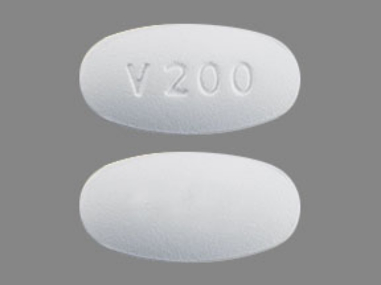 Picture of VORICONAZOLE 200MG TAB WH OVL 30