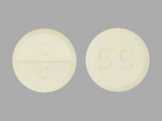 Picture of CLOZAPINE 50MG TAB YLW RND 100