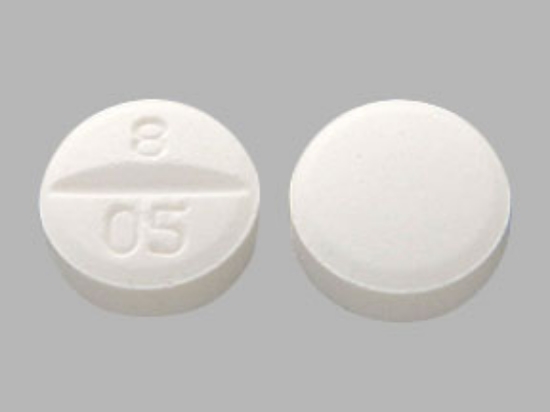 Picture of TRAZODONE HCL 50MG TAB WH RND 500