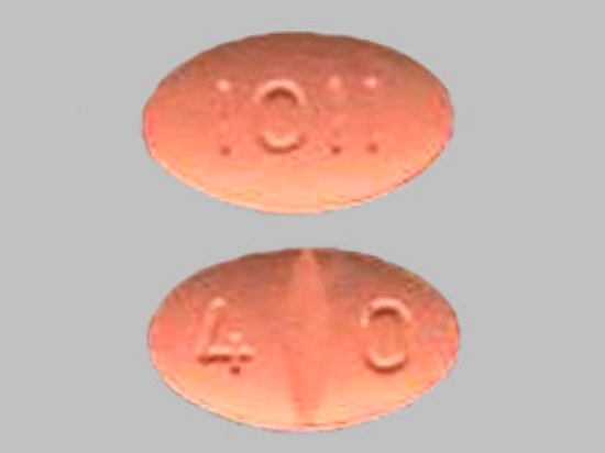 Picture of CITALOPRAM HBR 40MG TAB TN OVL 100