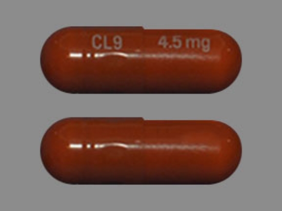 Picture of RIVASTIGMINE 4.5MG CAP RED OBL