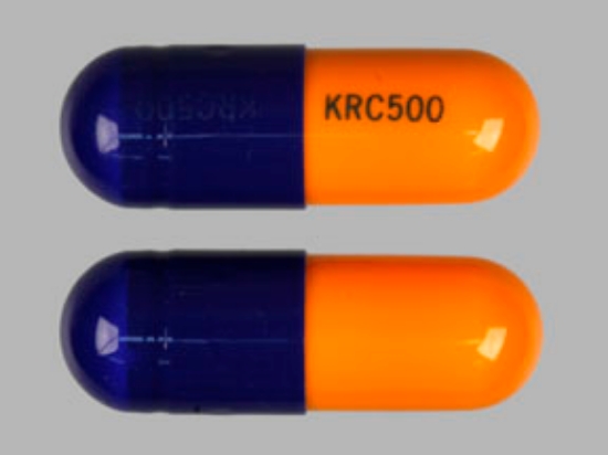 Picture of CEFACLOR 500MG CAP OR-BU 30