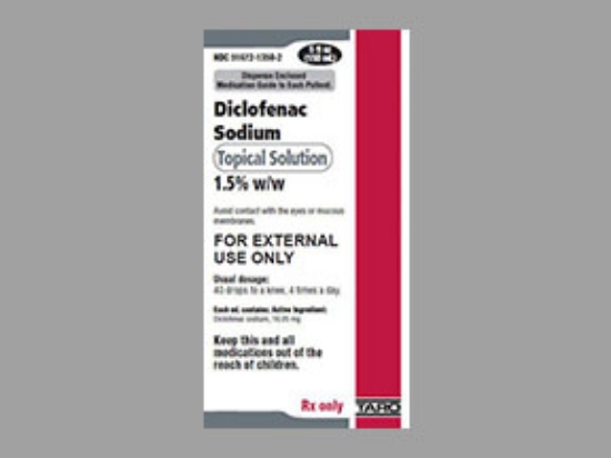 Picture of DICLOFENAC SOD 1.5% SOL CL 150ML