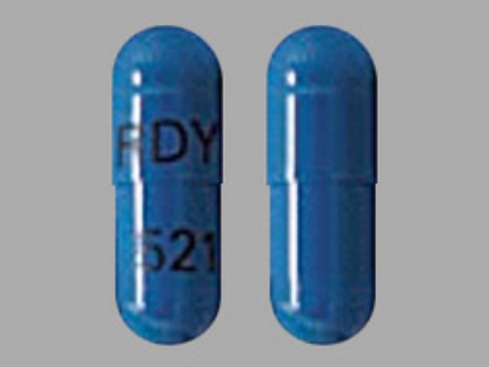 Picture of ATOMOXETINE HCL 40MG CAP BU OBL 30