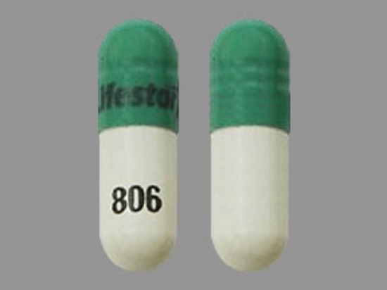 Picture of LANSOPRAZOLE DR 15MG CAP GN/WH OBL 30