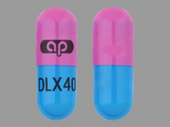 Picture of DULOXETINE HCL DR 40MG CAP PK OBL 30