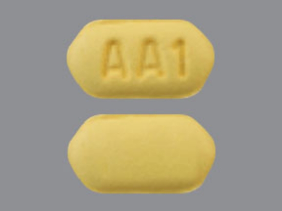 Picture of PRASUGREL HCL 5MG TAB YL HEX 30