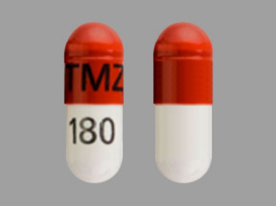 Picture of TEMOZOLOMIDE 180MG CAP MR OBL 5