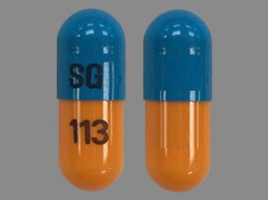 Picture of FLUOXETINE 10MG CAP BU OBL 100