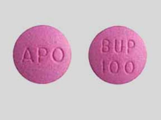 Picture of BUPROPION HCL 100MG TAB PR RND 100