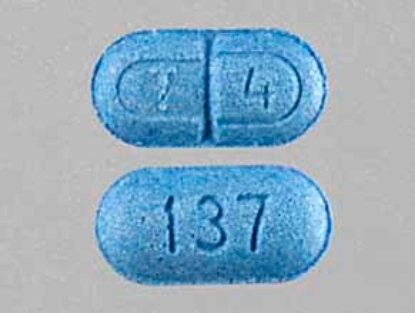 Picture of LEVOTHYROXINE SODIUM 137MCG TAB BU OB 90