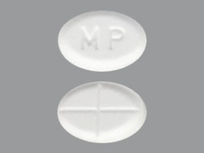 Picture of METHYLPREDNISOLONE 4MG TAB WH 21