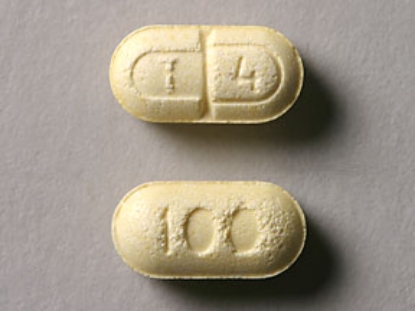 Picture of LEVOTHYROXINE SODIUM 100MCG TAB YL OB 90