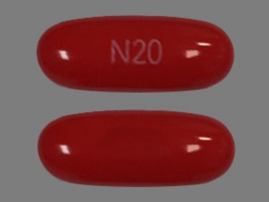 Picture of NIFEDIPINE 20MG CAP RD OBL 100