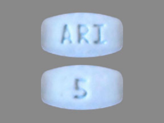 Picture of ARIPIPRAZOLE 5MG TAB BU REC 30