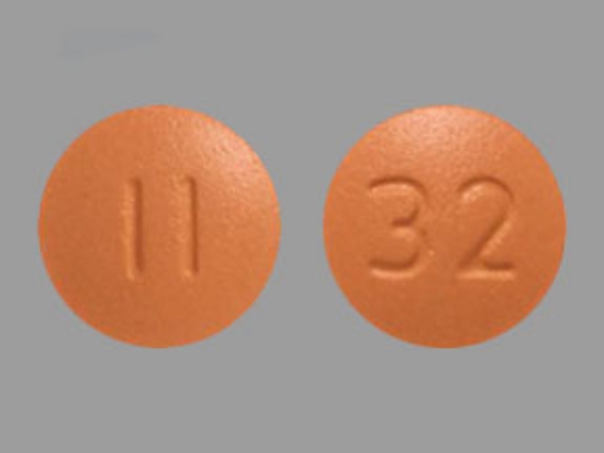 Picture of CHLORPROMAZINE HCL 100MG TAB BR RND 100