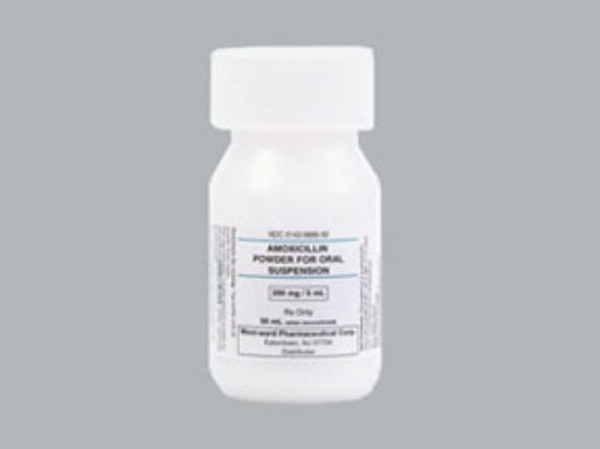 Picture of AMOXICILLIN 200MG/5ML OS WH 50ML