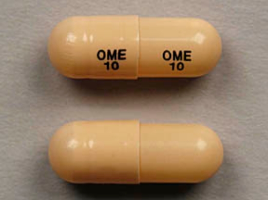 Picture of OMEPRAZOLE DR 10MG CAP BR 30