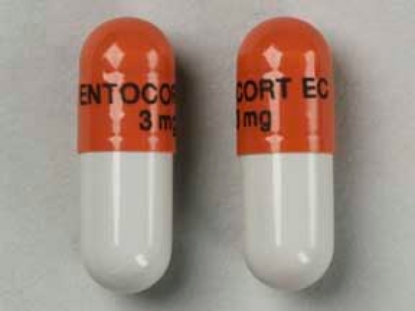 Picture of BUDESONIDE DR 3MG CAP PK OBL 100