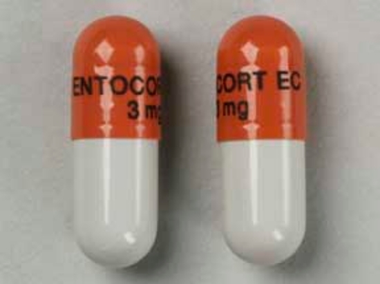 Picture of BUDESONIDE DR 3MG CAP PK OBL 100