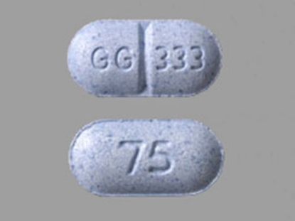 Picture of LEVOTHYROXINE SODIUM 75MCG TAB VL OVL 90