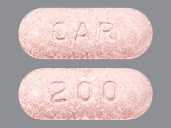 Picture of CARBAMAZEPINE 200MG TAB PK OBL 1000