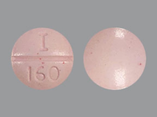 Picture of PROPRANOLOL HCL 60MG TAB PK RND 100