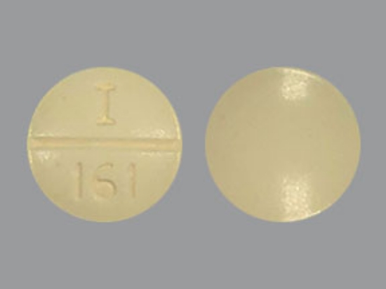 Picture of PROPRANOLOL HCL 80MG TAB YL RND 500