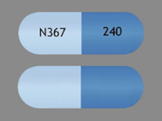 Picture of DILTIAZEM HCL ER 240MG CAP WH OBL 90