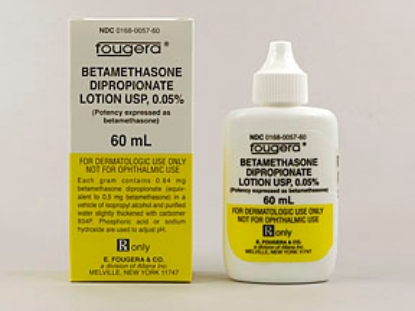 Picture of BETAMETHASONE DIPROPIONATE .05% LOT CL 60ML