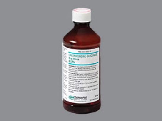 Picture of CHLORHEXIDINE GLUCONATE .12% SOL BU 473ML