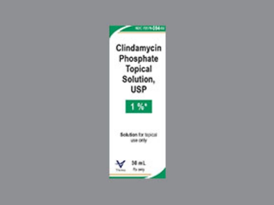 Picture of CLINDAMYCIN PHOS 1% SOL CL 30ML