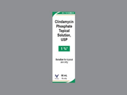 Picture of CLINDAMYCIN PHOS 1% SOL CL 60ML