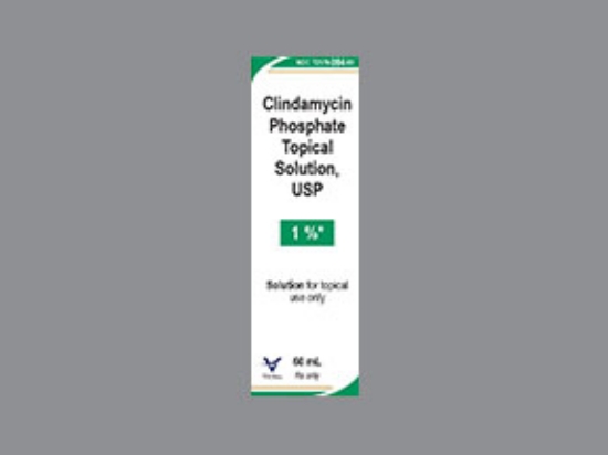 Picture of CLINDAMYCIN PHOS 1% SOL CL 60ML