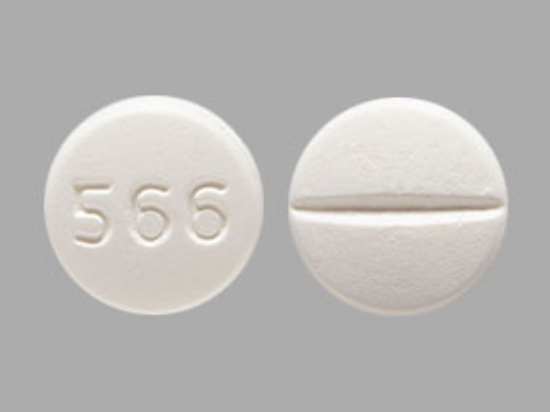 Picture of METOPROLOL SUCCINATE ER 100MG TAB WH RND 1000